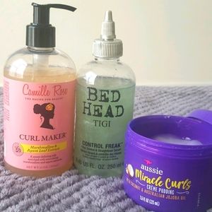 selling the three products together.